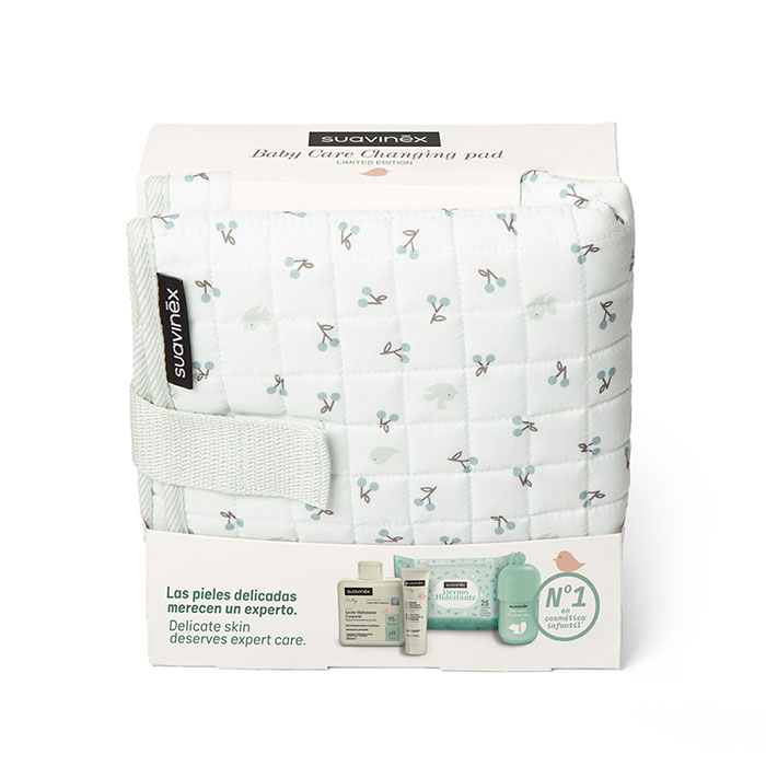 Suavinex Pack Baby Care Cambiador Birdies Verde