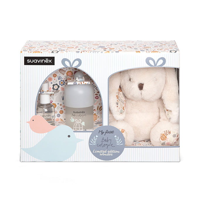 Suavinex Pack Baby Cologne Colonia Infantil 100ml + 50ml + Peluche