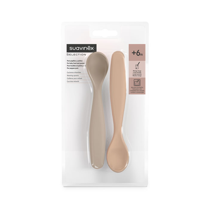Suavinex Pack Cucharas Infantiles Wonderland Marrón