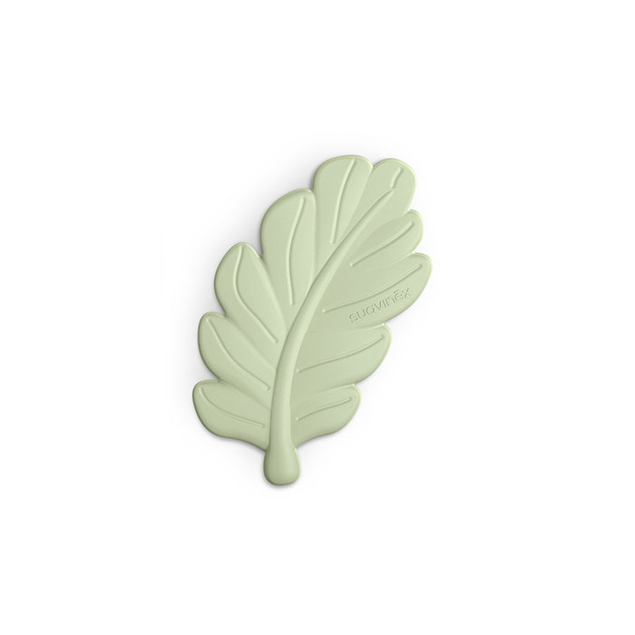Suavinex Poetry Mordedor Silicona Hoja Silvestre Verde +0m