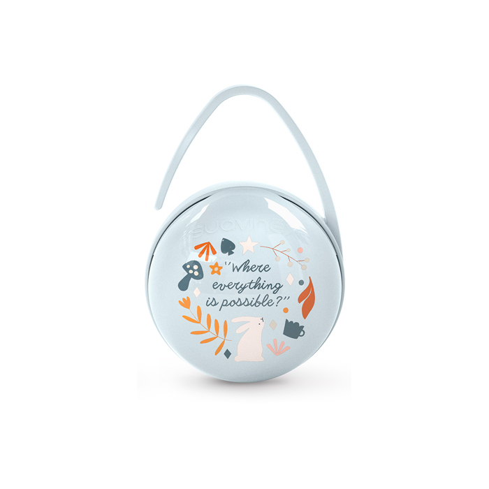 Suavinex Portachupetes Wonderland Duo Azul Claro
