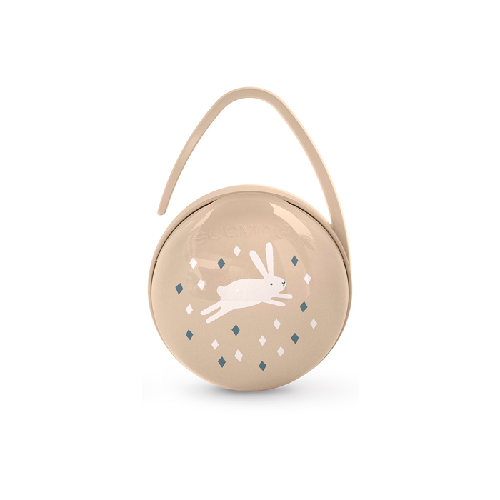 Suavinex Portachupetes Wonderland Duo Beige