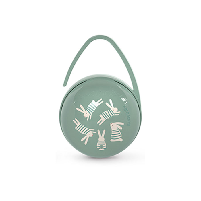 Suavinex Portachupetes Wonderland Duo Conejos Verde