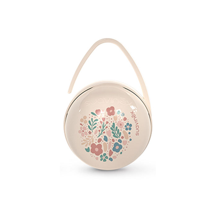 Suavinex Portachupetes Wonderland Duo Estampado Blanco