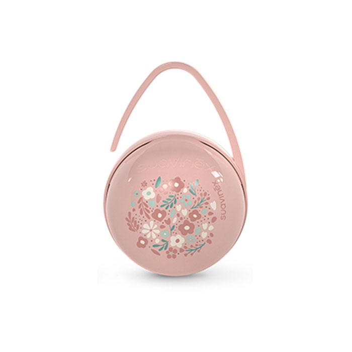 Suavinex Portachupetes Wonderland Duo Estampado Rosa