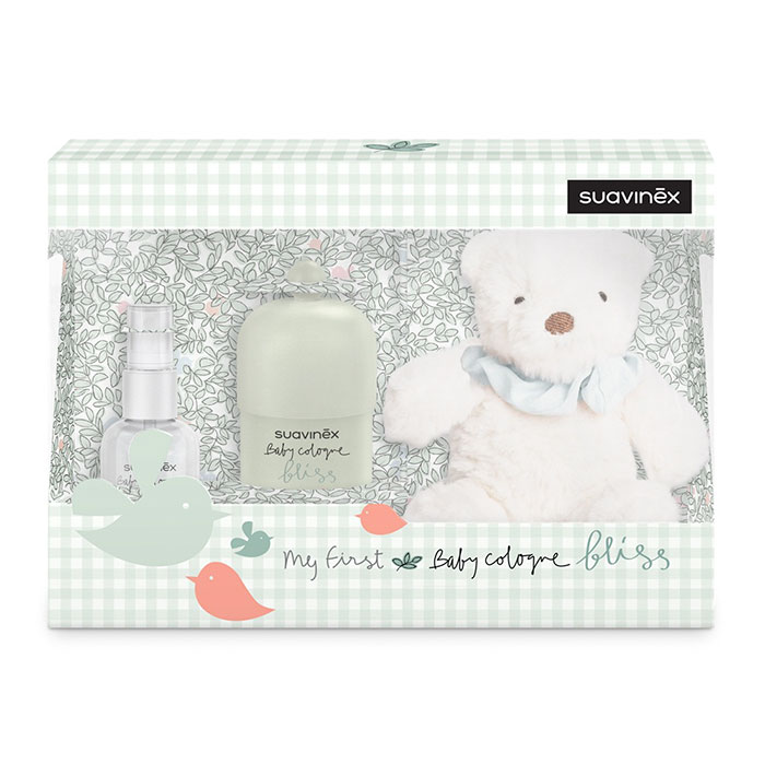 Suavinex Set Baby Cologne Bliss 100ml + 50ml + Peluche