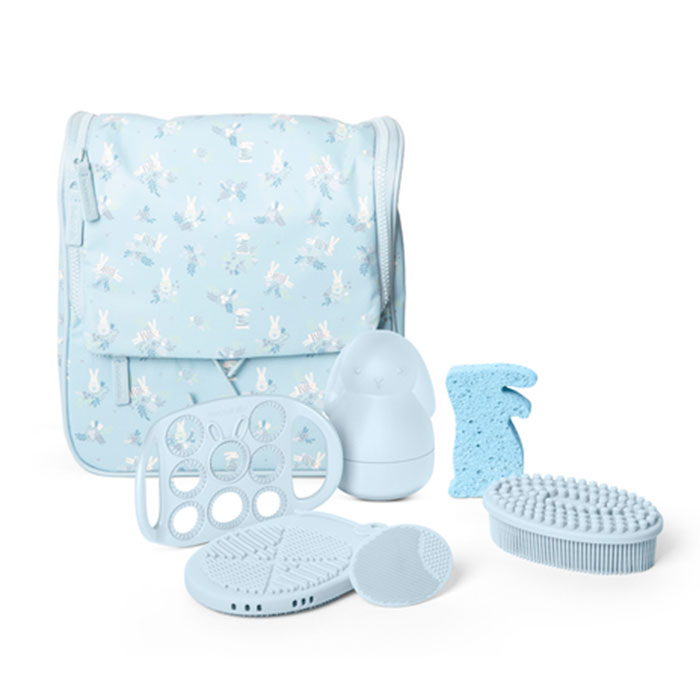 Suavinex Set Neceser Baño y Juego Bebé Wonderland Azul