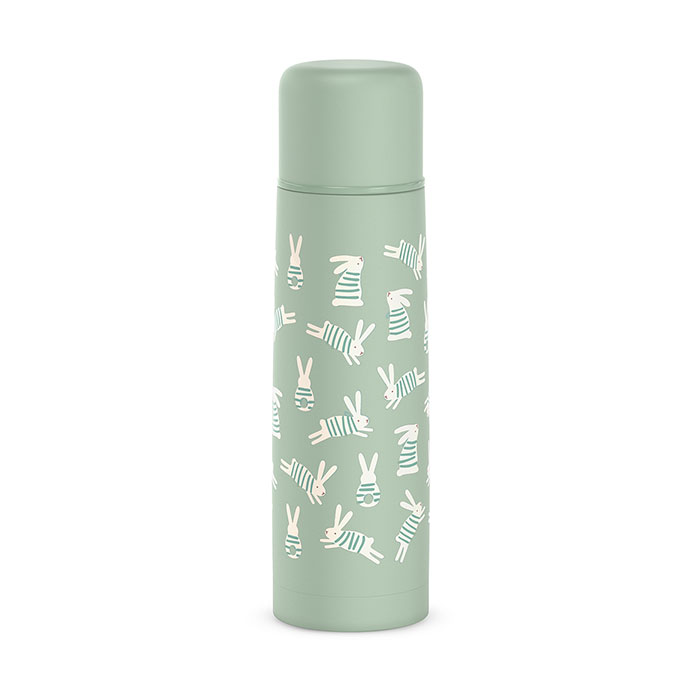 Suavinex Termo Para Líquidos Wonderland Verde Conejos 500ml