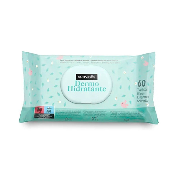 Suavinex Toallitas Dermohidratantes 60 Uds
