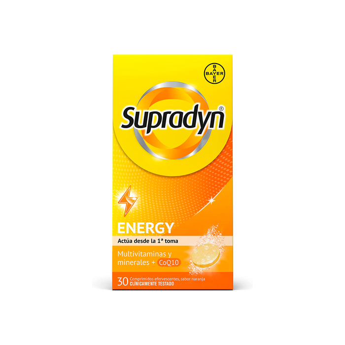 Supradyn Energy 30 Comprimidos Efervescentes