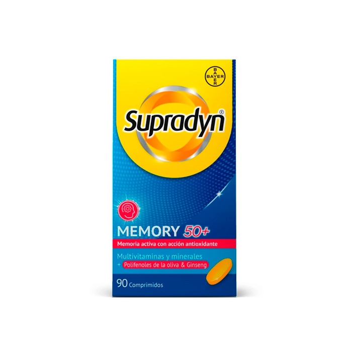 Supradyn Memoria 50+ 90 Comprimidos