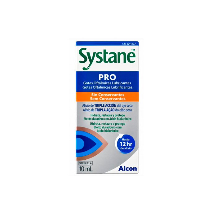 Systane Pro Gotas Oftálmicas Lubricantes 10ml