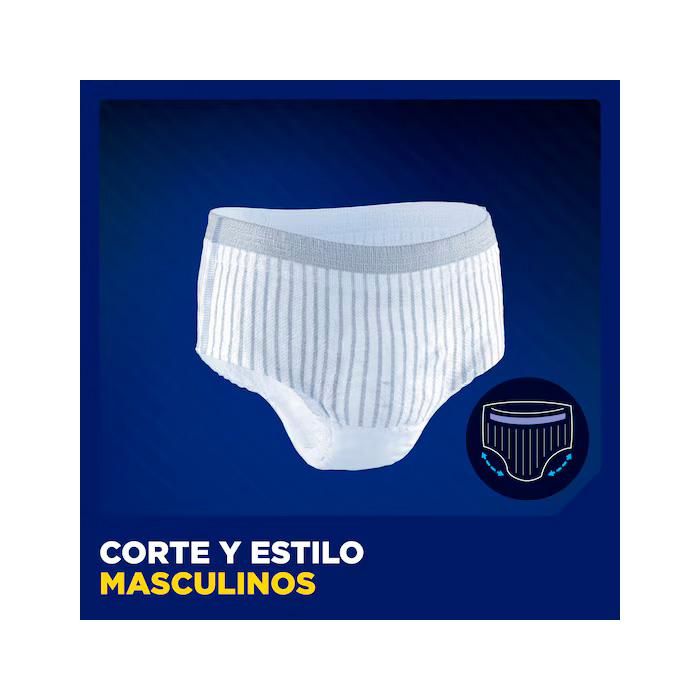 Tena Men Premium Fit Ropa Interior Protectora Maxi Talla L-xl 10 Uds