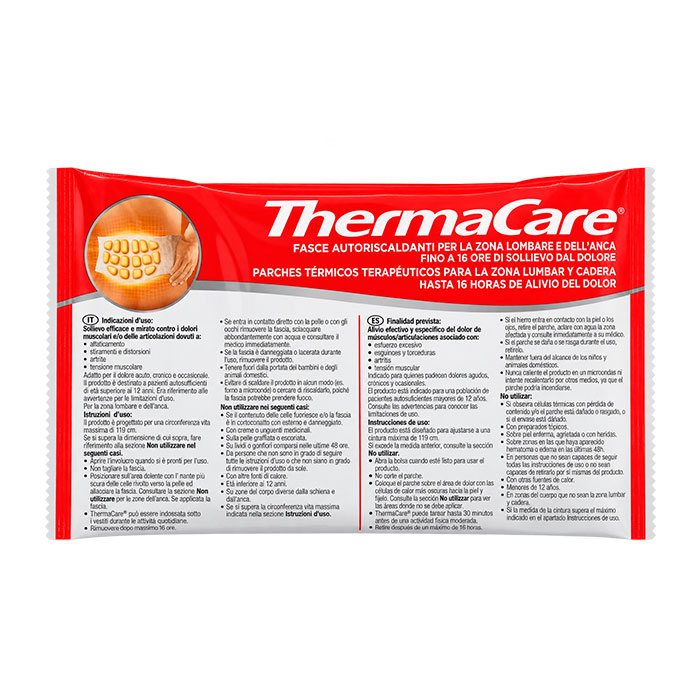Thermacare Lumbar/ Cadera 1 Parche Térmico