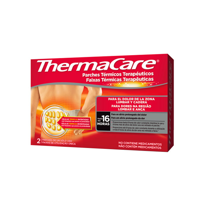 Thermacare Lumbar/ Cadera 2 Parches Termicos