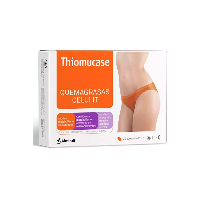 Thiomucase Quemagrasas Celulit 30 Comprimidos