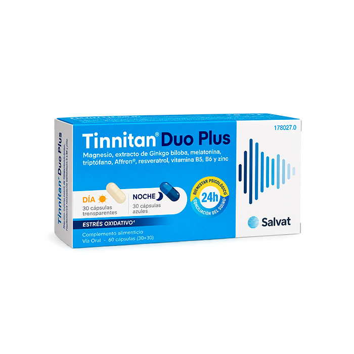Tinnitan Duo Plus 24h 60 Cápsulas