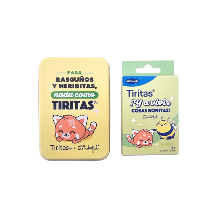 Tiritas By Mr. Wonderful 25mm X 72mm 16 Udstiritas By Mr. Wonderful 25mm X 72mm 16 Uds