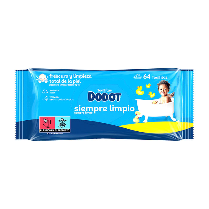 Toallitas Dodot 64 Unidades