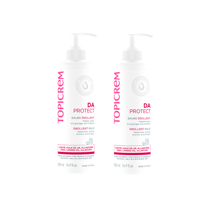 Topicrem Da Protect Bálsamo Emoliente Duplo 500ml + 500ml