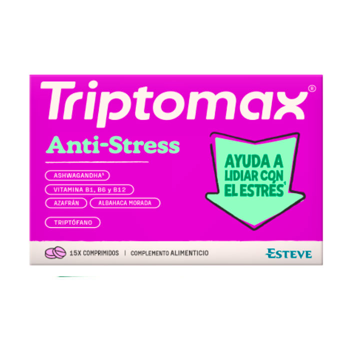 Triptomax Anti-stress 15 Comprimidos