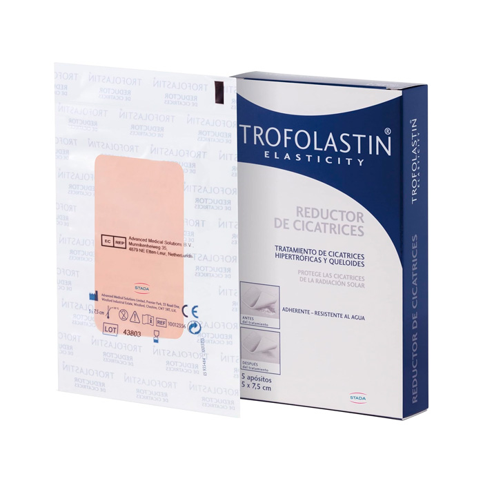 Trofolastin Reductor Cicatrices 5x7.5cm 5 Apósitos