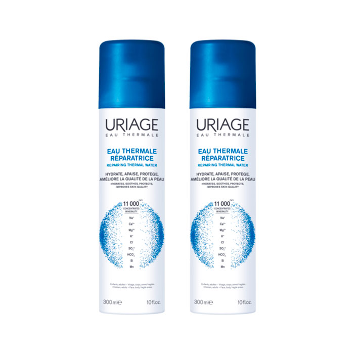 Uriage Agua Termal Reparadora Duplo 300ml + 300ml