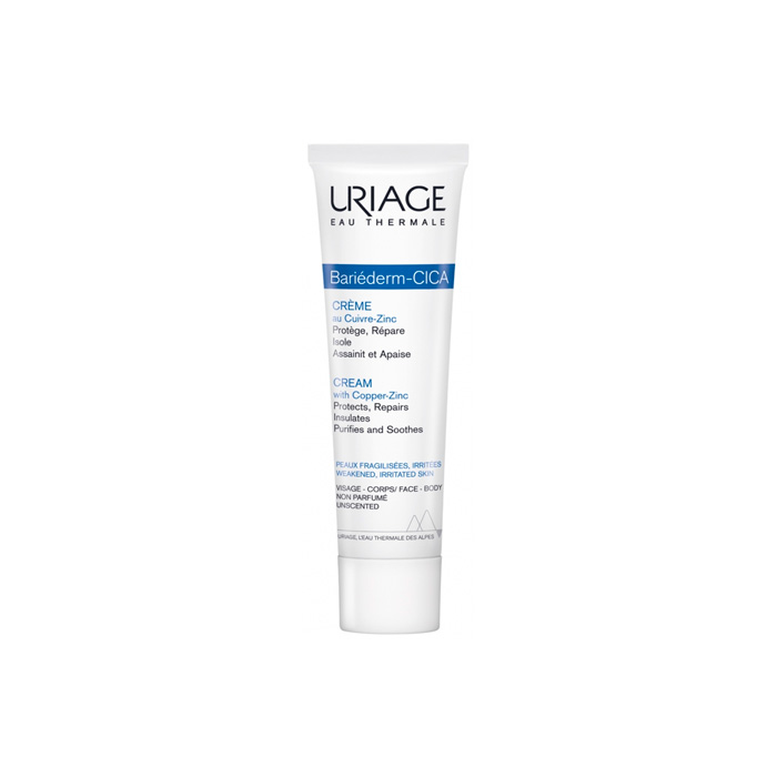 Uriage Bariéderm-cica Crema con Cobre Zinc 100ml