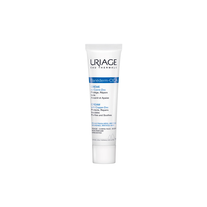 Uriage Bariéderm-cica Crema con Cobre Zinc 40ml