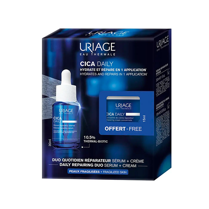 Uriage Eau Thermale Pack Cica Daily Serúm Reparador Intensivo 30ml + Regalo Crema Reparadora  Concentrada 15ml