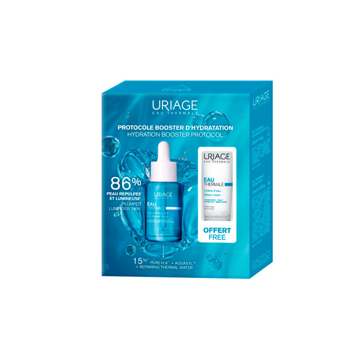 Uriage Eau Thermale Pack Sérum Booster H.a 30ml + Crema de Agua 15ml