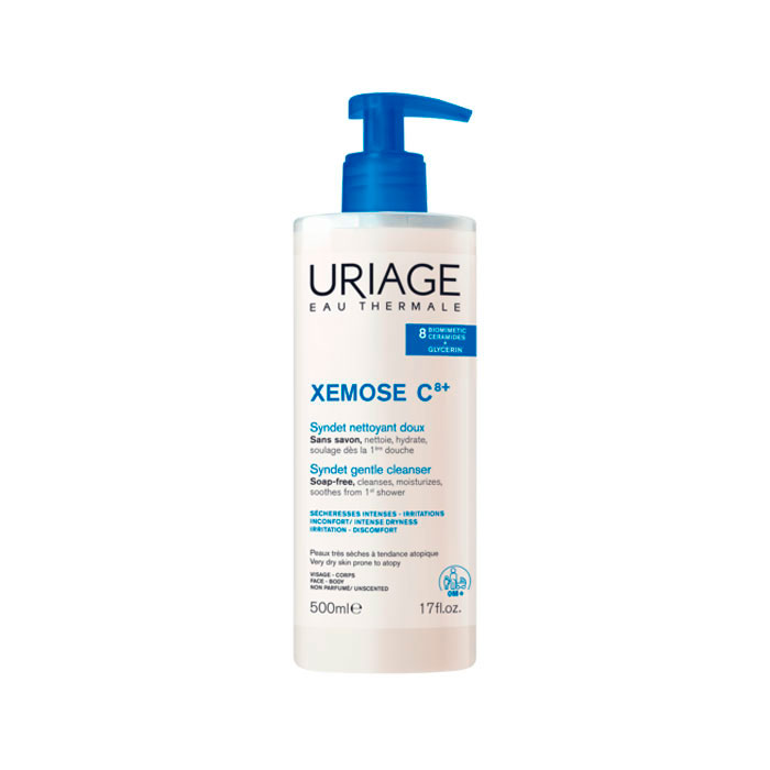 Uriage Xémose C8+ Syndet Limpiador Suave 500ml
