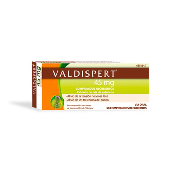 Valdispert 45mg 50 Comprimidos Recubiertos