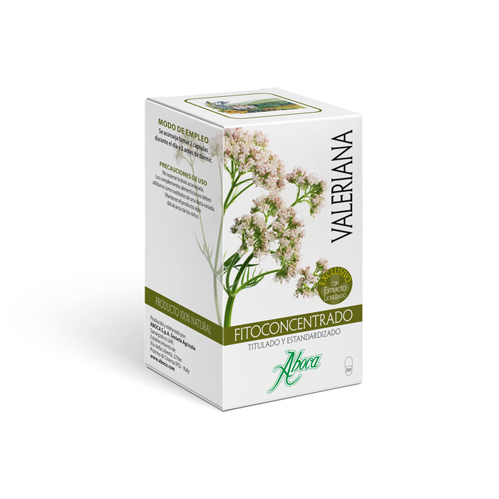 Valeriana Fitoconcentrado 50 Cápsulas