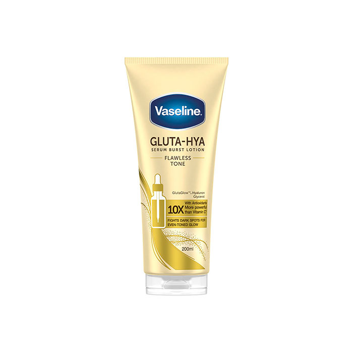 Vaseline Gluta-hya Loción Sérum Corporal Flawes Tone 200ml