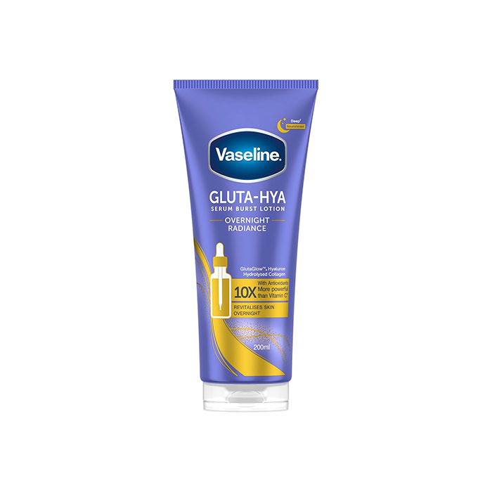 Vaseline Gluta-hya Loción Sérum Corporal Overnight Radiance 200ml