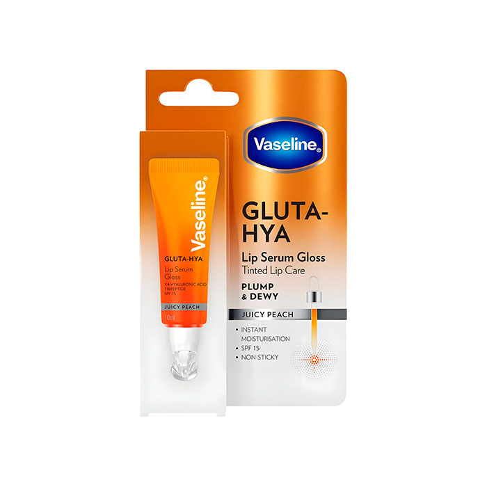 Vaseline Gluta-hya Sérum Bálsamo Labial Juicy Peach 10ml