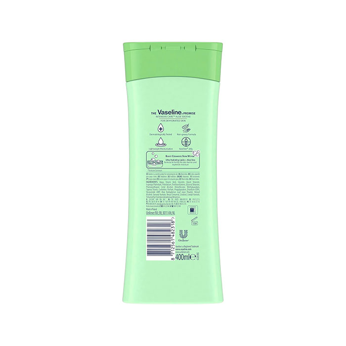 Vaseline Intensive Care Aloe Soothe Loción Corporal Intensiva 400ml