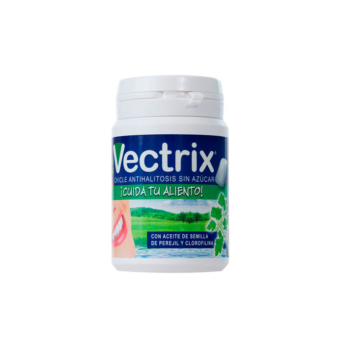 Vectrix Chicle Antihalitosis Sin Azucar Bote 33 Uds