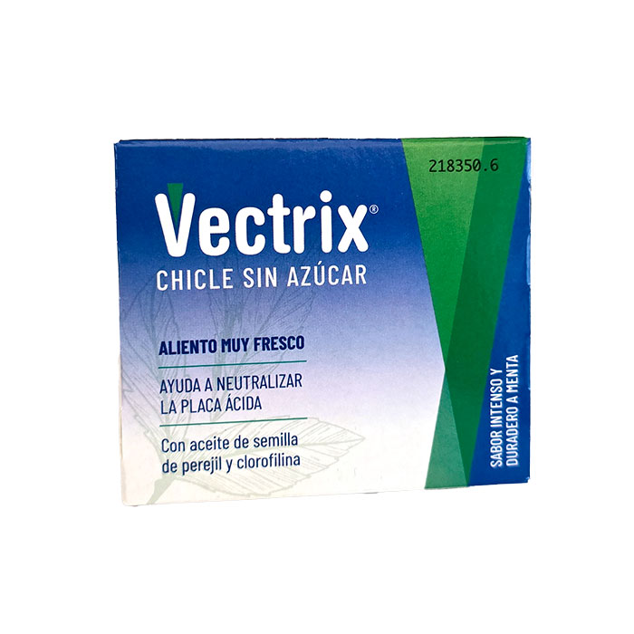 Vectrix Chicle Sin Azucar 16 Unidades