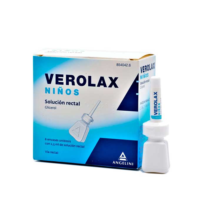 Verolax Niños Solucion Rectal 6 Envases