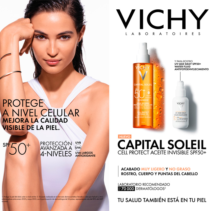Vichy Capital Soleil Aceite Invisible Cell Protect Spf50+ 200ml