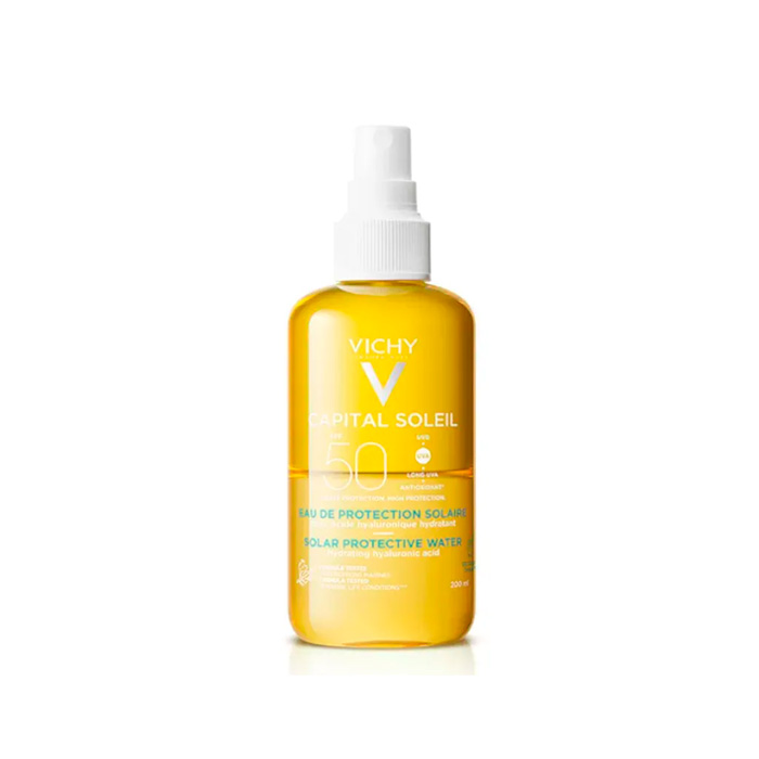 Vichy Capital Soleil Agua de Protección Solar Hidratante Spf50 200ml