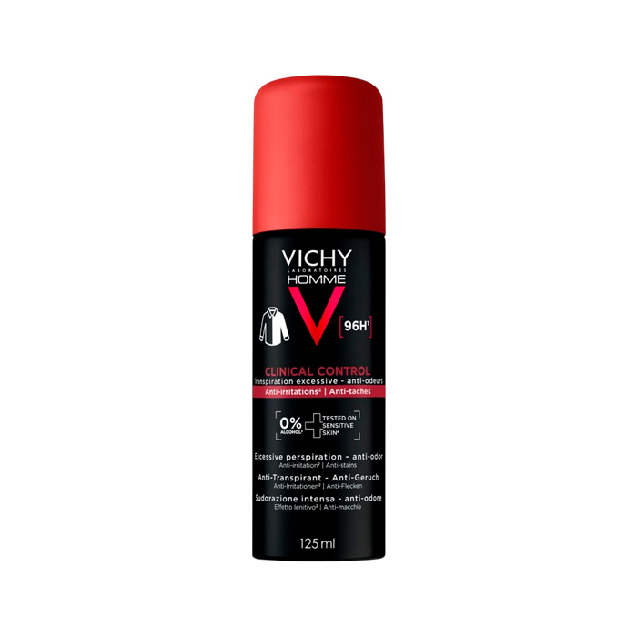 Vichy Homme Clinical Control Desodorante Spray 125ml