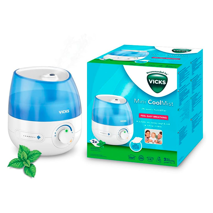 Vicks Humidificador Ultrasonidos Mini Coolmist