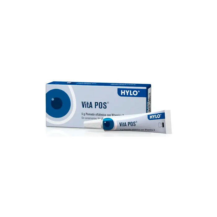 Vita Pos Pomada Oftalmica con Vitamina a 5g