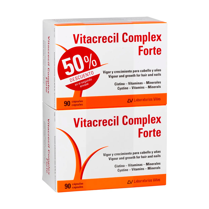 Vitacrecil Complex Forte Duplo 90+90 Cápsulas