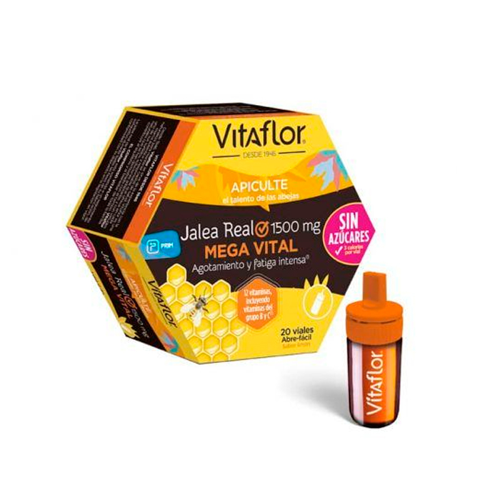 Vitaflor Jalea Real Mega Vital 20 Viales