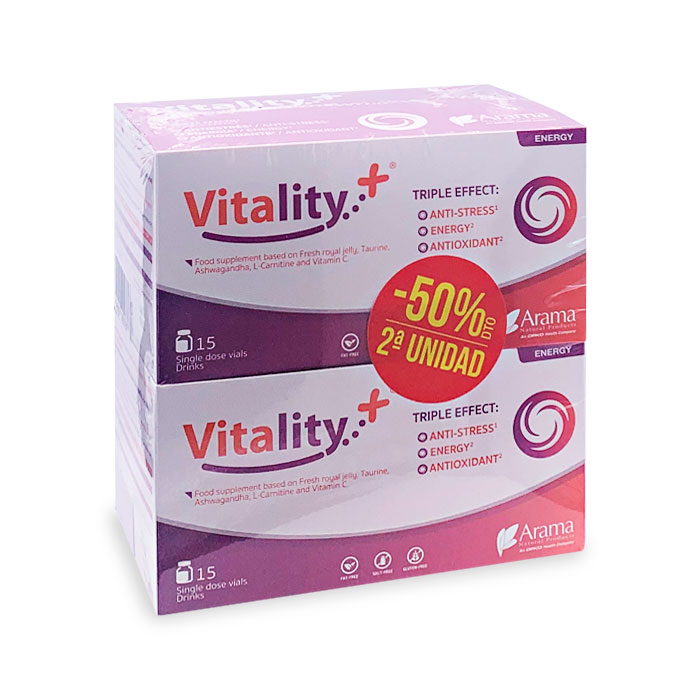 Vitality Plus Duplo 15 Viales + 15 Viales