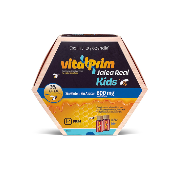 Vitalprim Jalea Real Kids 20 Viales X 10ml